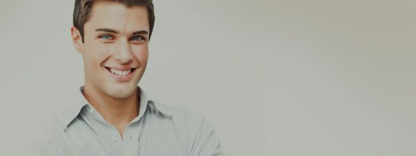 Man smiling with nice teeth